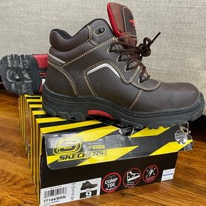 MEN’S SKETCHERS for WORK boots/SIZE: 9